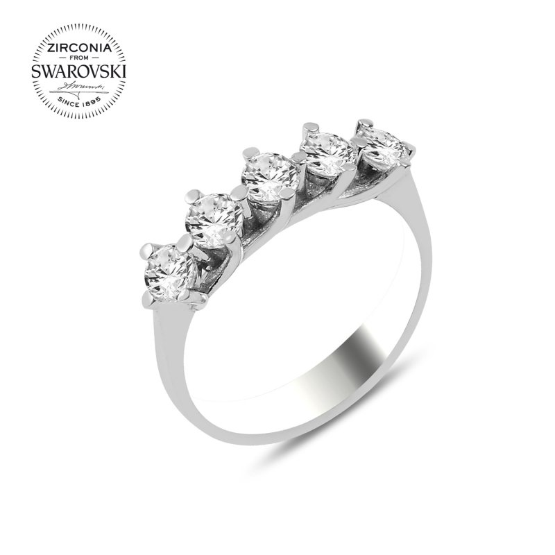 Swarovski%20Zirconia%20Five%20Stone%20Ring