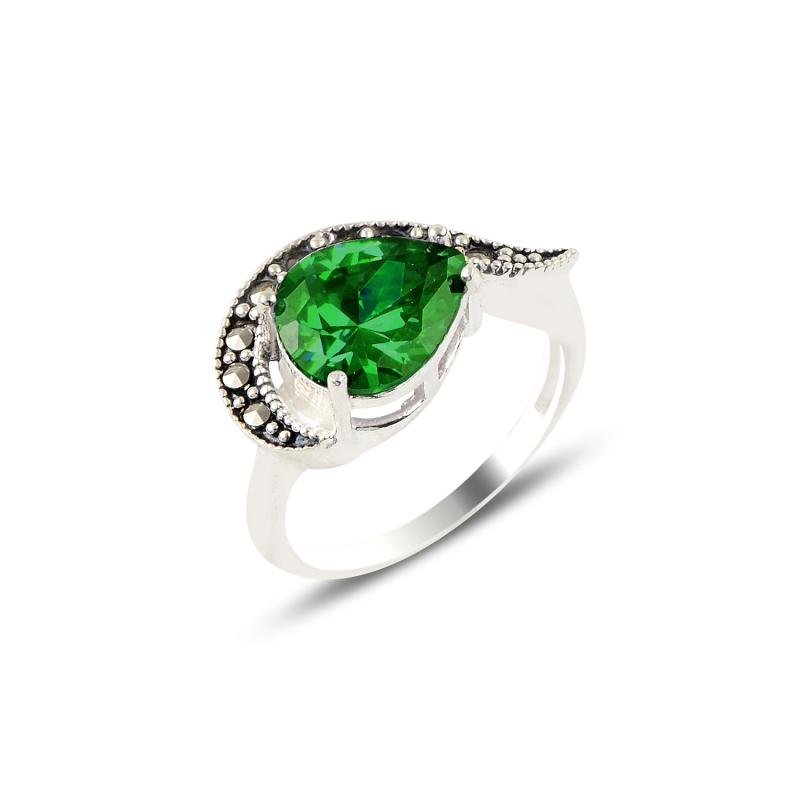 Marcasite%20&%20Emerald%20CZ%20Ring