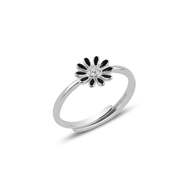 CZ%20&%20Enamel%20Daisy%20Ring