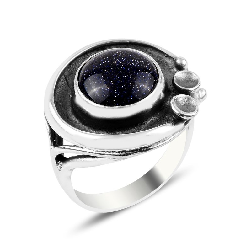 Blue%20Goldstone%20Handmade%20Ring