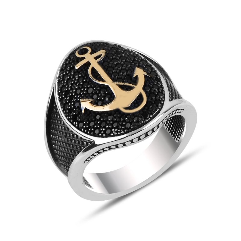 CZ%20Anchor%20Men’s%20Ring