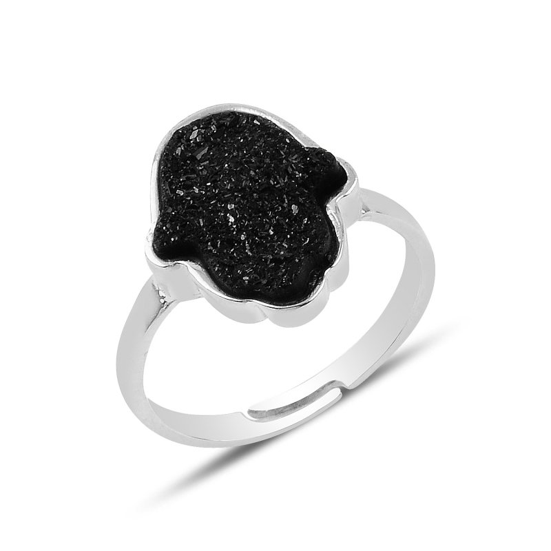 Hamsa%20Druzy%20Adjustable%20Size%20CZ%20Ring