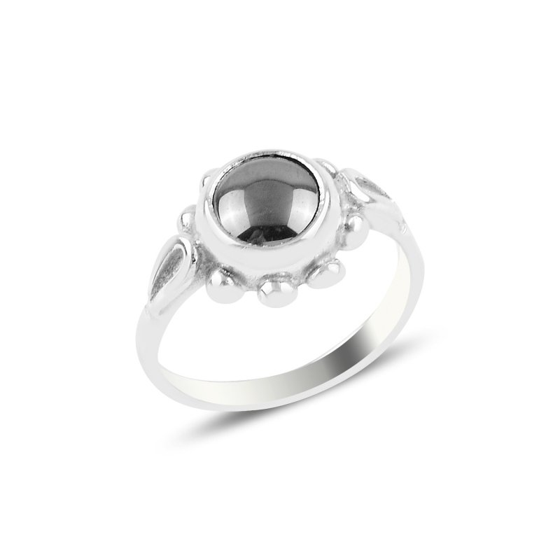 Hematite%20Daisy%20Solitaire%20Ring