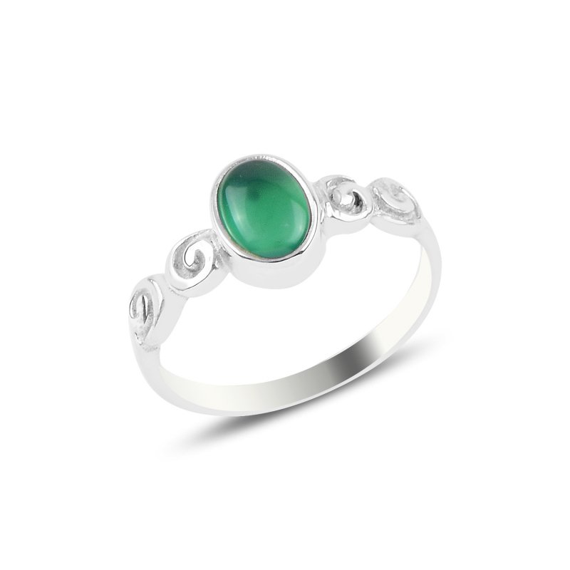 Green%20Agate%20Solitaire%20Ring