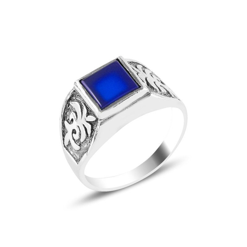 Palm%20Tree%20Blue%20Agate%20Ring