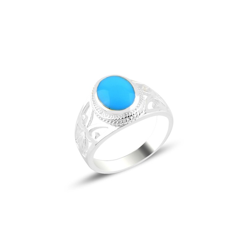 Turquoise%20Enamel%20Kid’s%20Ring