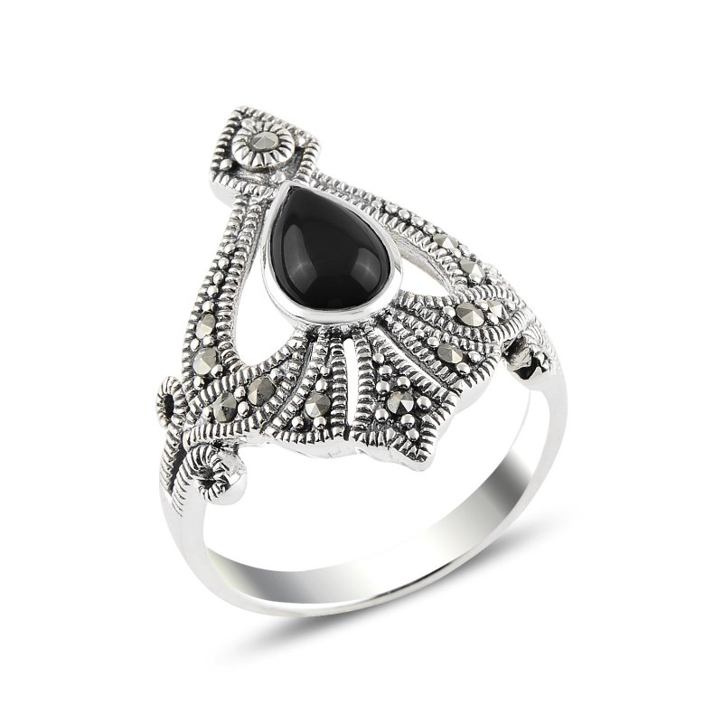 Onyx%20&%20Marcasite%20Ring