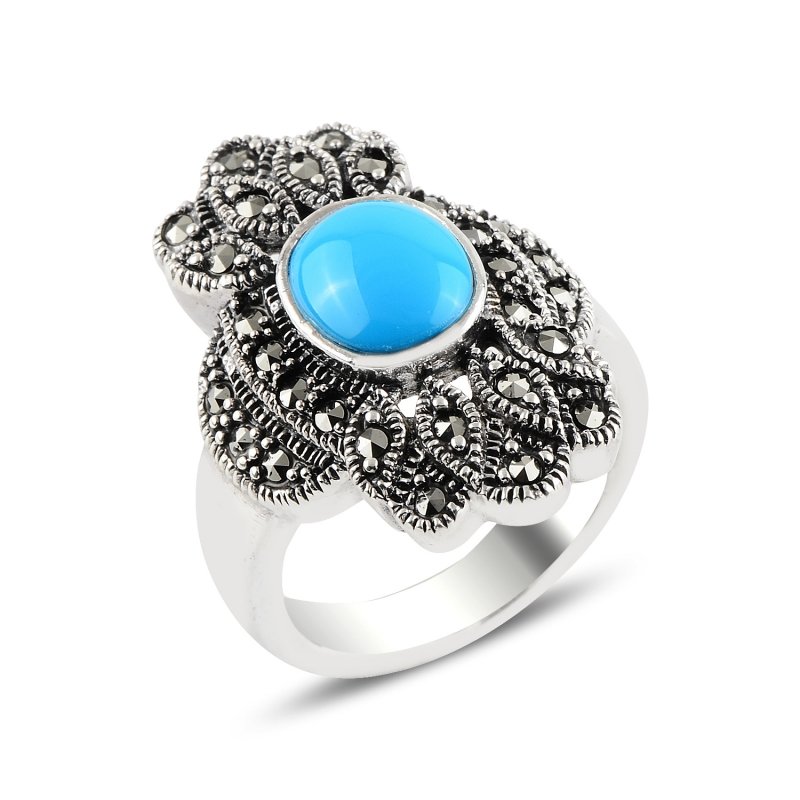 Turquoise%20&%20Marcasite%20Ring