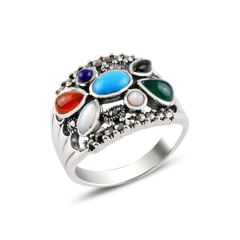 Mixed%20Gemstone%20&%20Marcasite%20Ring