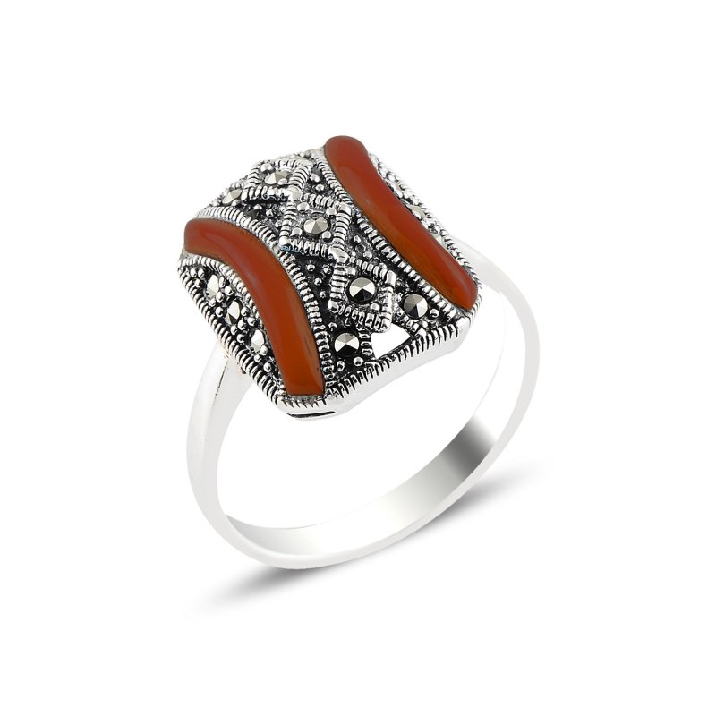 Red%20Agahe%20&%20Marcasite%20Ring