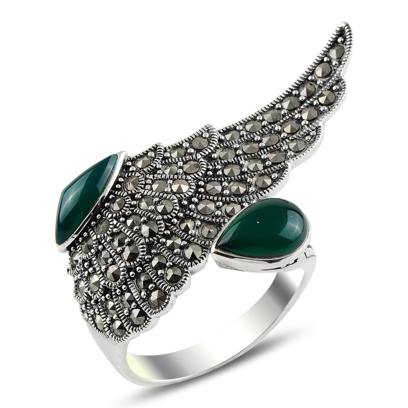 Green%20Agate%20&%20Marcasite%20Ring