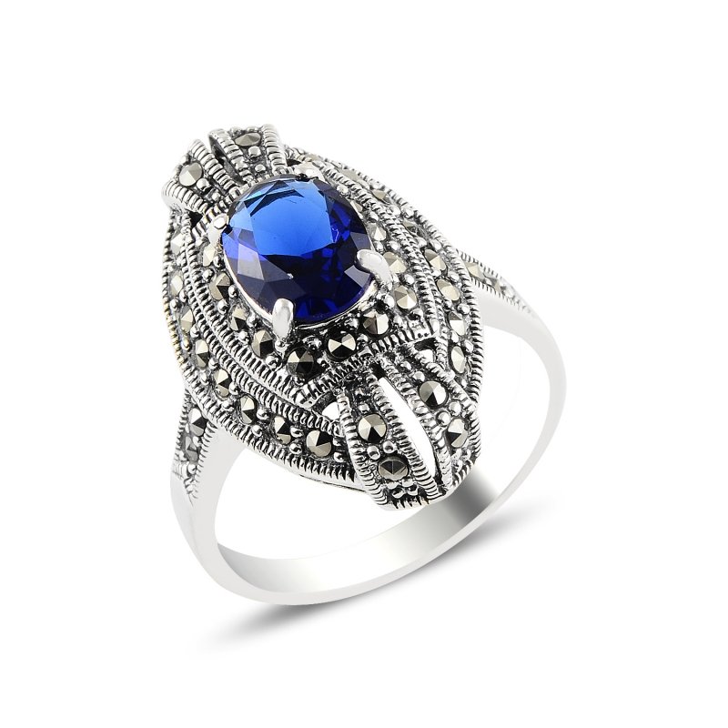 Sapphire%20CZ%20&%20Marcasite%20Ring