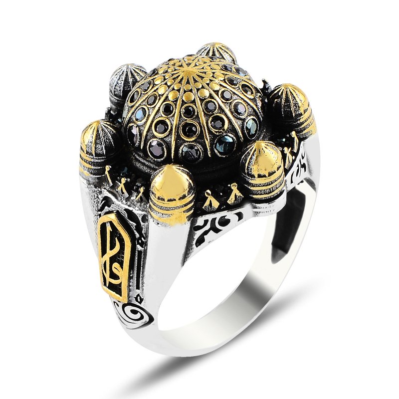 Qubba%20Black%20CZ%20Ottoman%20Style%20Ring