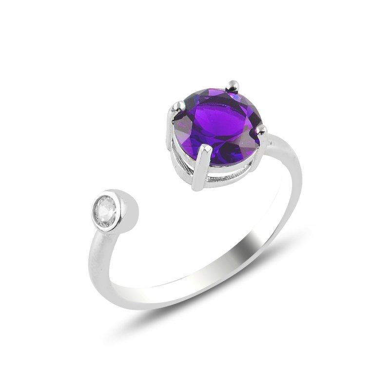 Round%20Colored%20CZ%20Solitaire%20Adjustable%20Size%20Ring