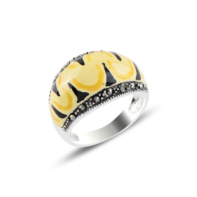 Enamel%20&%20Marcasite%20Ring