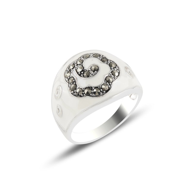 Enamel%20&%20Marcasite%20Ring