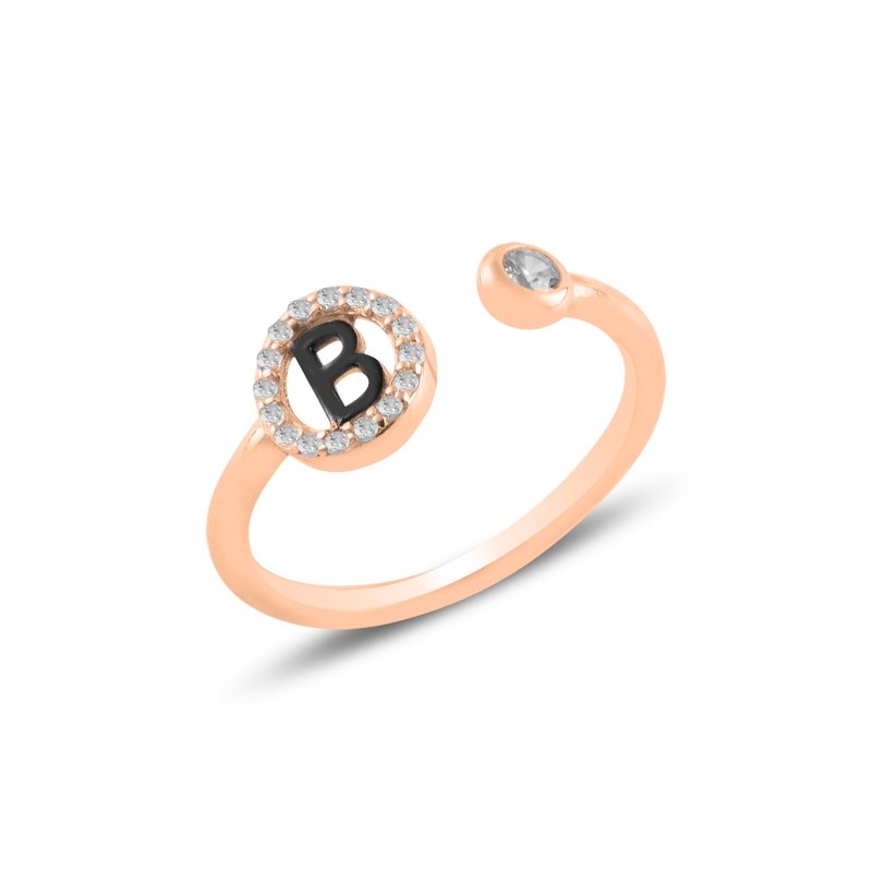 -B-%20Initial%20CZ%20Adjustable%20Size%20Ring-Rose%20kaplama