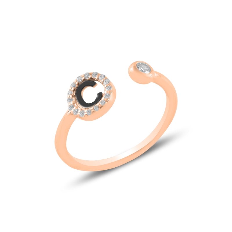 -C-%20Initial%20CZ%20Adjustable%20Size%20Ring-Rose%20kaplama