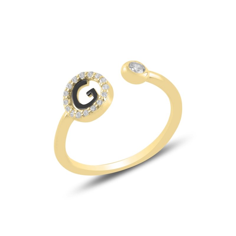 -G-%20Initial%20CZ%20Adjustable%20Size%20Ring-Altın%20kaplama