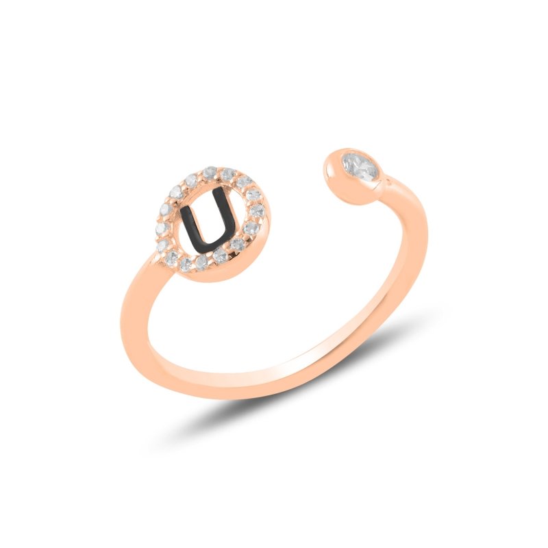 -U-%20Initial%20CZ%20Adjustable%20Size%20Ring-Rose%20kaplama