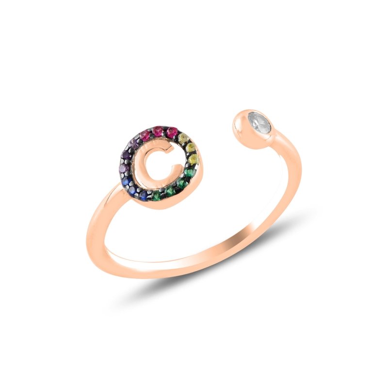 -C-%20Initial%20Mix%20Color%20CZ%20Adjustable%20Size%20Ring-Rose%20kaplama