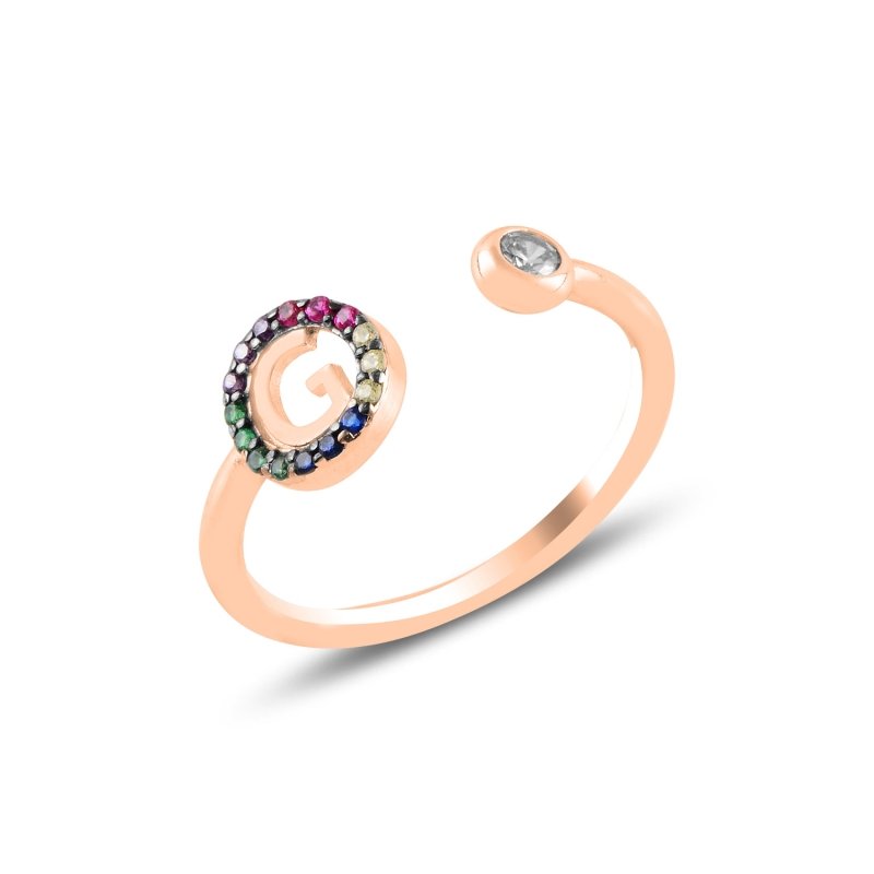 -G-%20Initial%20Mix%20Color%20CZ%20Adjustable%20Size%20Ring-Rose%20kaplama