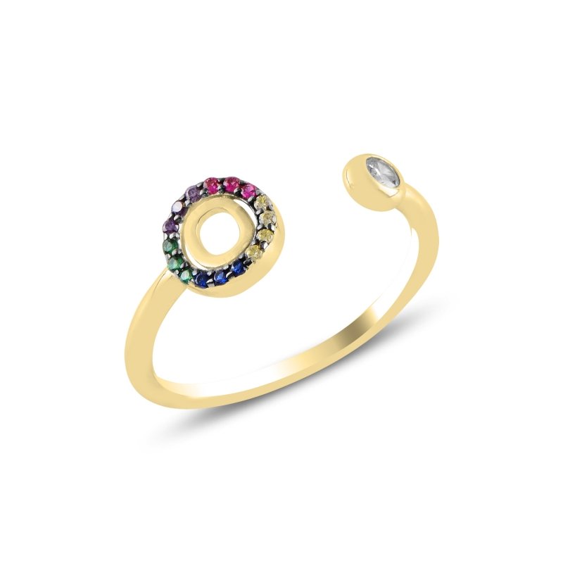 -O-%20Initial%20Mix%20Color%20CZ%20Adjustable%20Size%20Ring-Altın%20kaplama