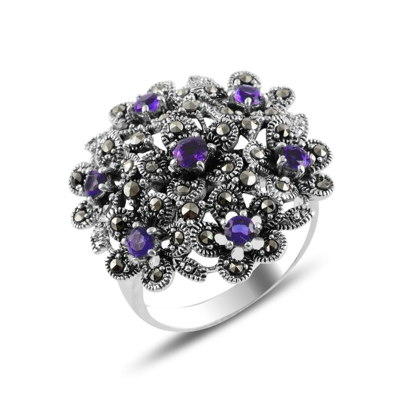 Marcasite%20&%20Amethyst%20CZ%20Ring