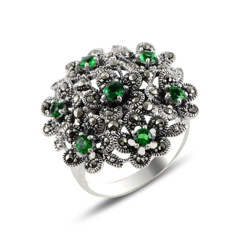 Marcasite%20&%20Emerald%20CZ%20Ring