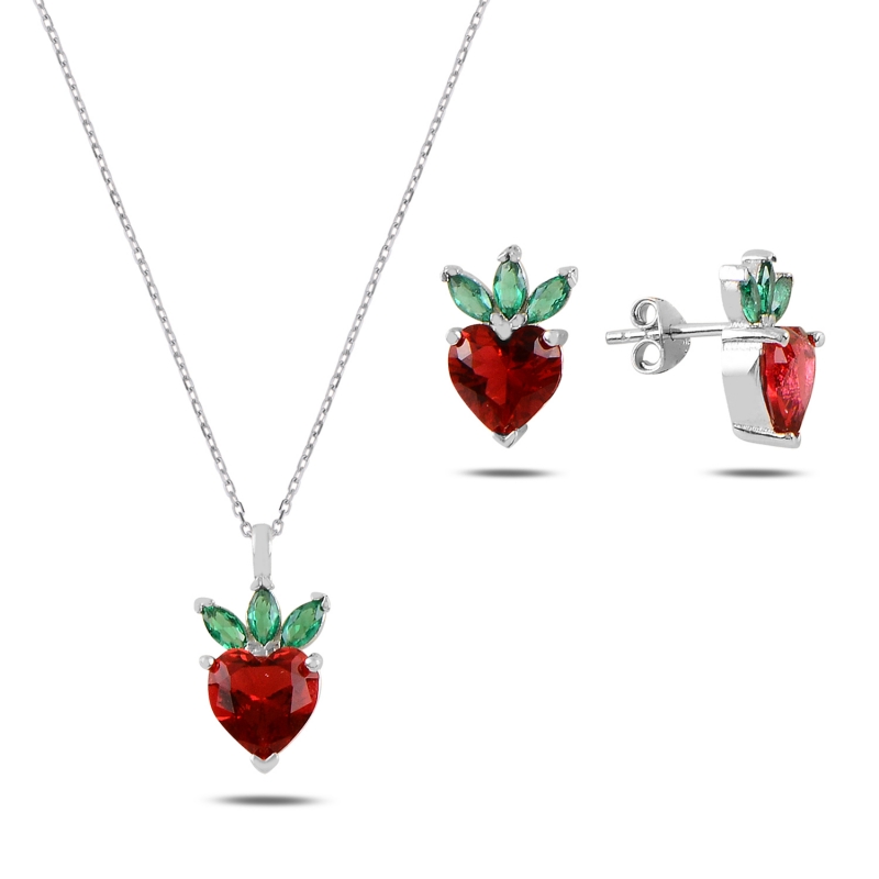 Strawberry%20&%20Heart%20CZ%20Set