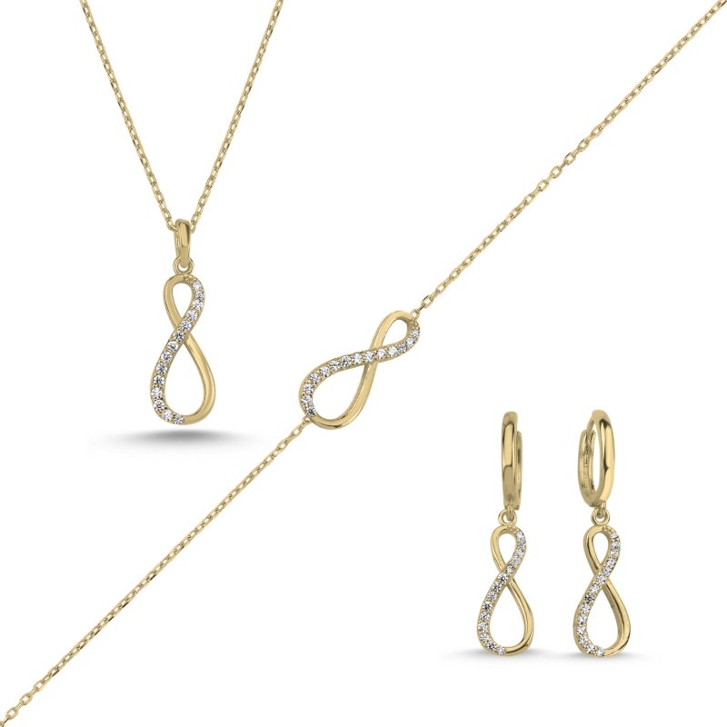 Infinity%20CZ%20Set-Gold%20Plated