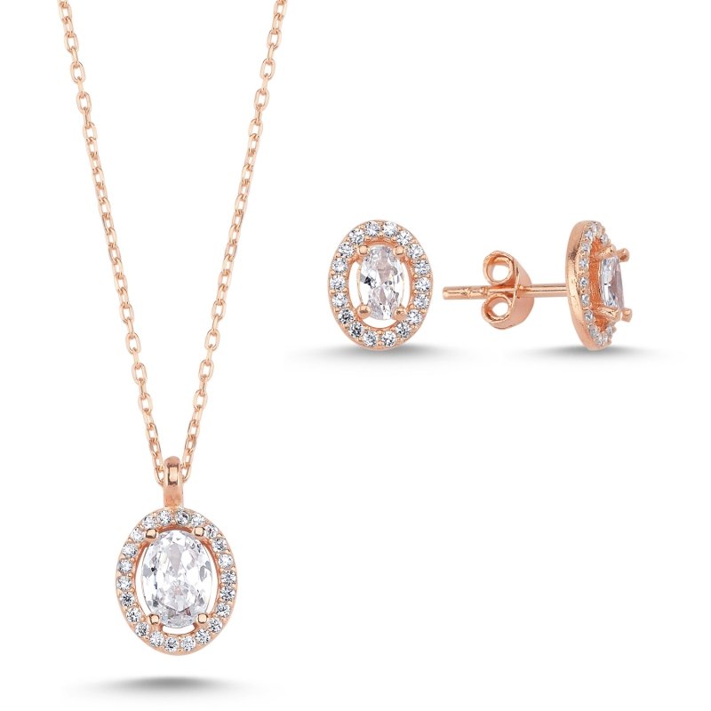 Oval%20CZ%20Halo%20Solitaire%20Set-Rose%20Gold%20Plated