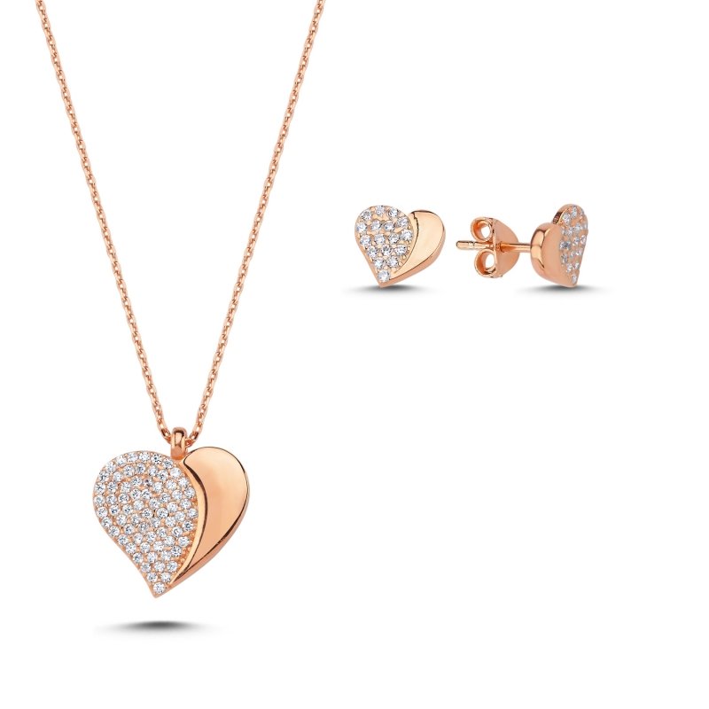 Heart%20CZ%20Set-Rose%20Gold%20Plated