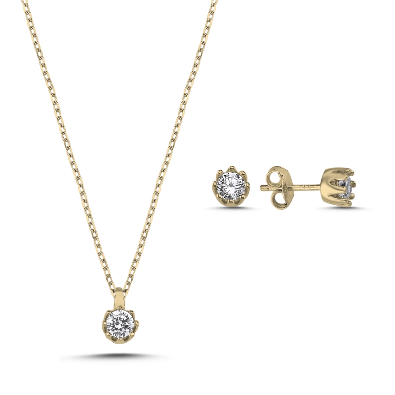 Solitaire%204mm%20CZ%20Set-Gold%20Plated