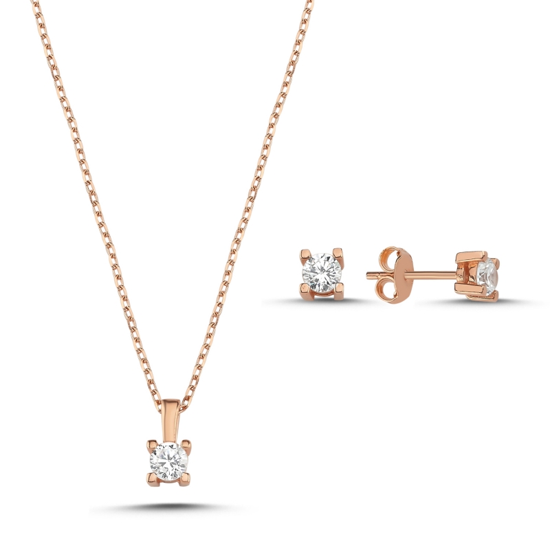 Solitaire%204mm%20CZ%20Set-Rose%20Gold%20Plated