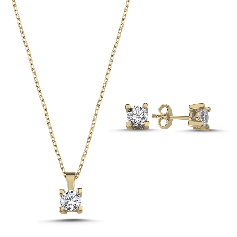 Solitaire%205mm%20CZ%20Set-Gold%20Plated