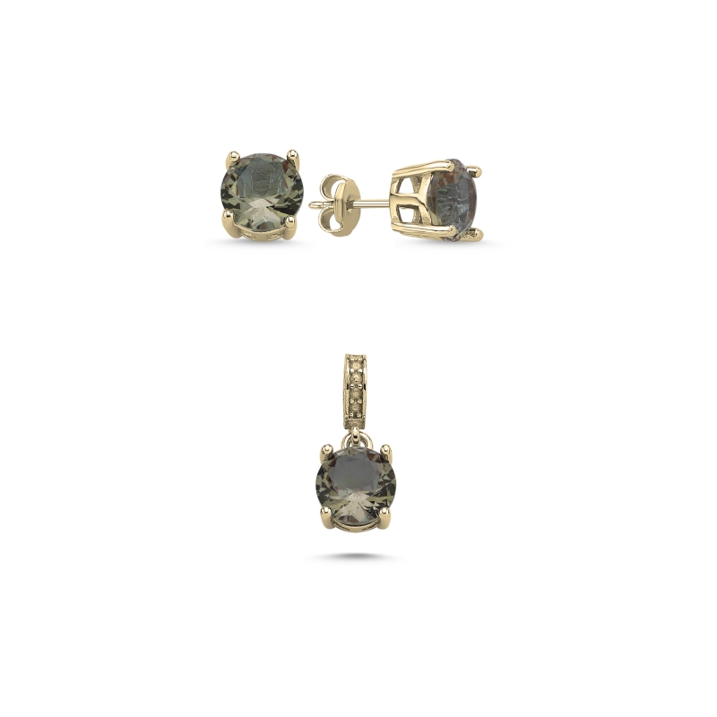 8mm%20Round%20Zultanite%20CZ%20Solitaire%20Set-Gold%20Plated