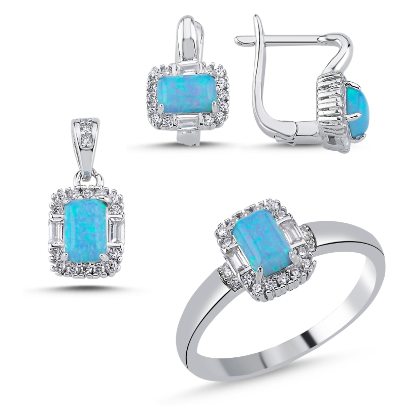 Opal%20CZ%20Baguette%20Set