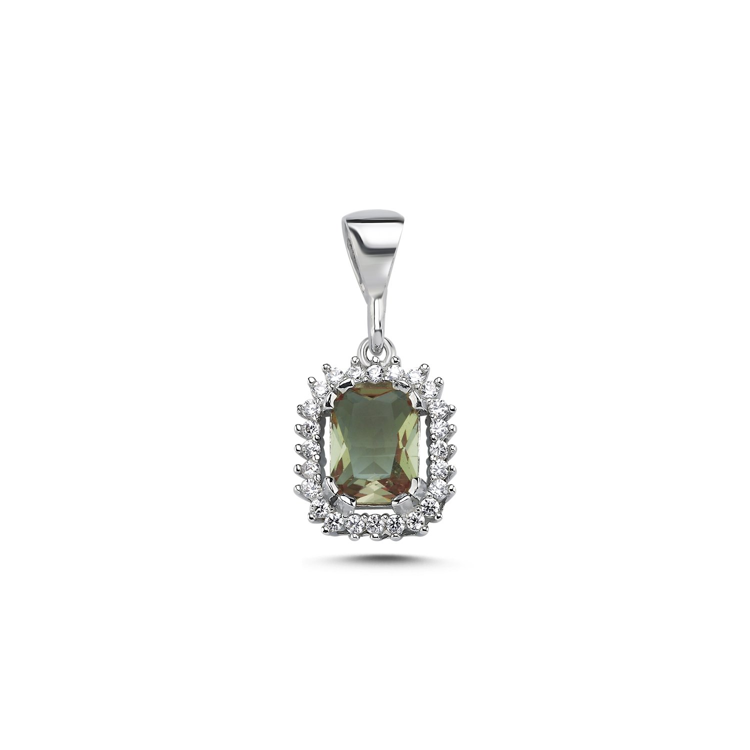 Zultanite%20Emerald%20Cut%20CZ%20Adjustable%20Halo%20Set