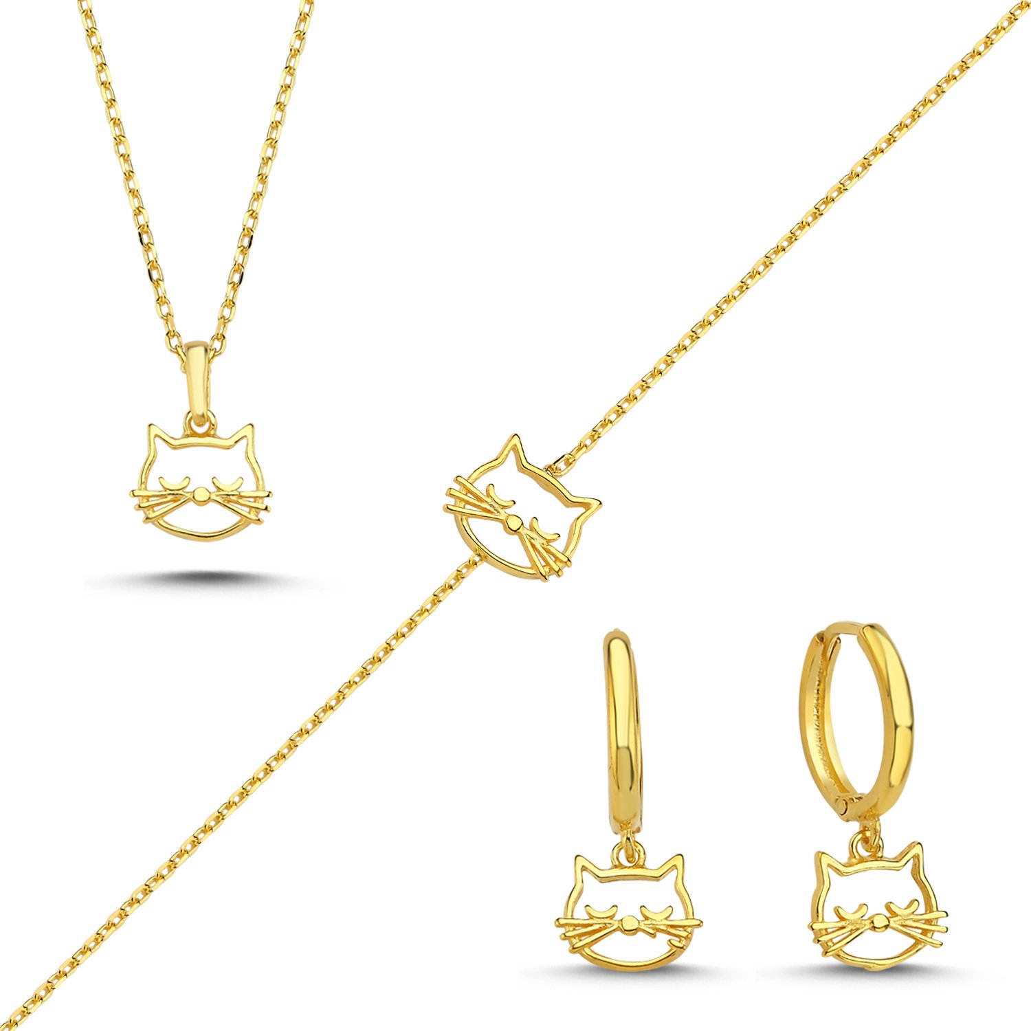 Cat%20Stoneless%20Set-Gold%20Plated