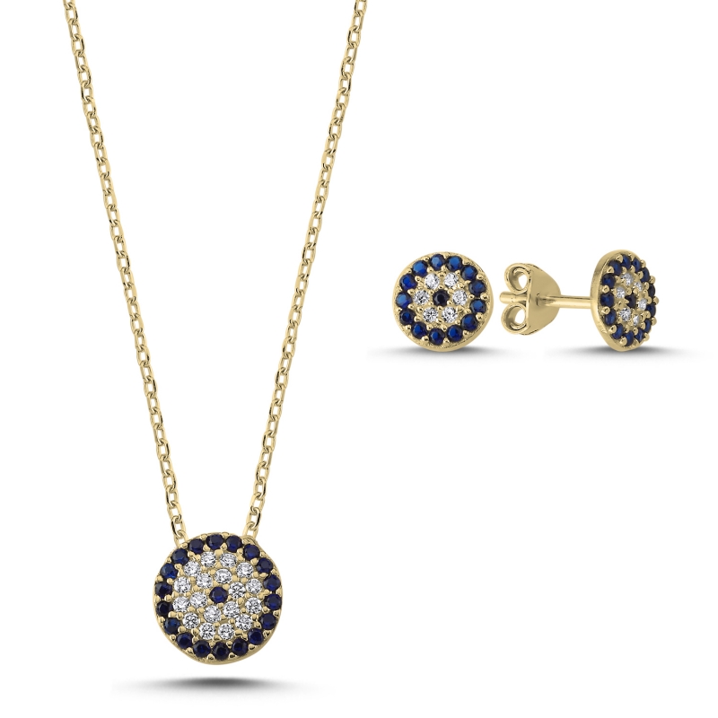 CZ%20Evil%20Eye%20Set-Gold%20Plated