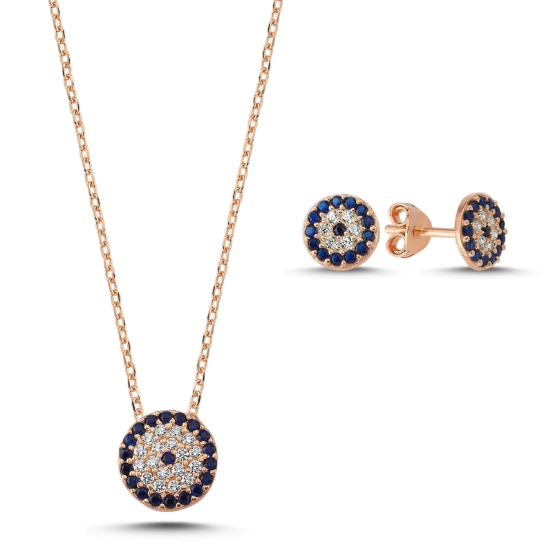 CZ%20Evil%20Eye%20Set-Rose%20Gold%20Plated