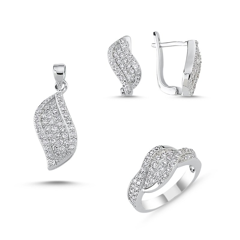 Leaf%20Set%20with%20CZ:%20Ring,%20Earrings%20and%20Pendant