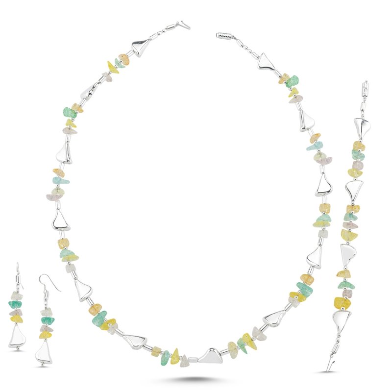 Colored%20Quartz%20Necklace,%20Bracelet%20&%20Earrings%20Bridal%20Set