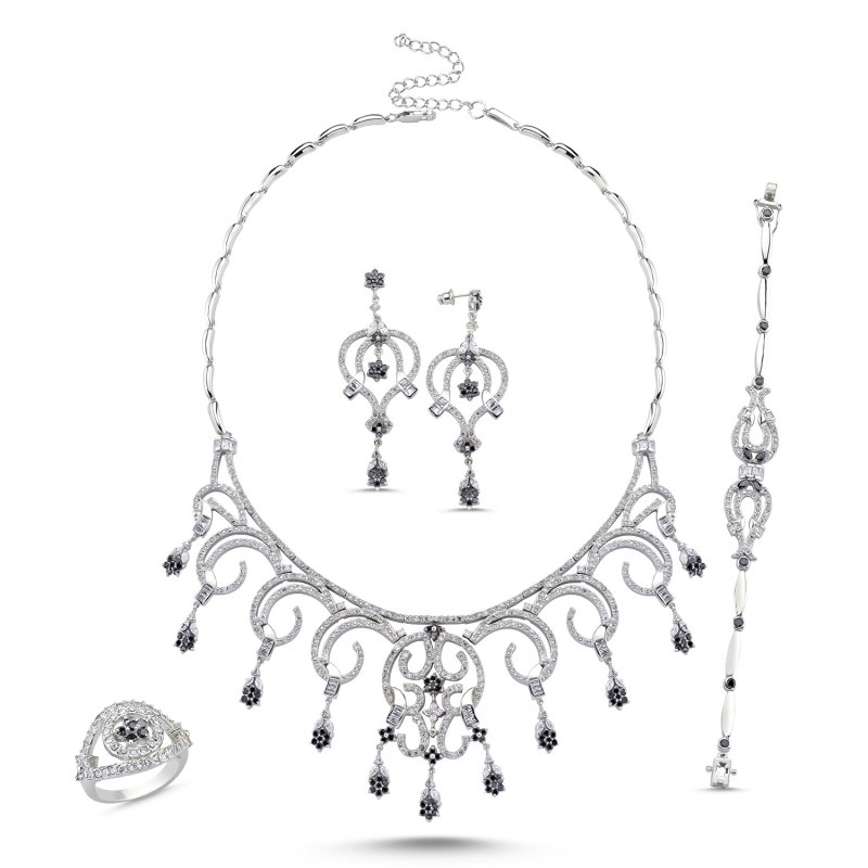 CZ%20Necklace,%20Bracelet%20&%20Earrings%20Bridal%20Set