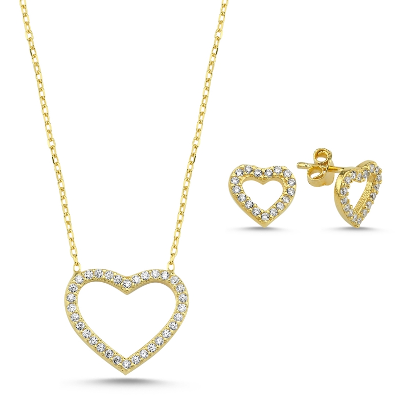 Heart%20CZ%20Set-Gold%20Plated