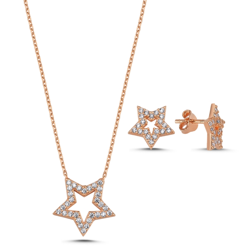 CZ%20Star%20Set-Rose%20Gold%20Plated