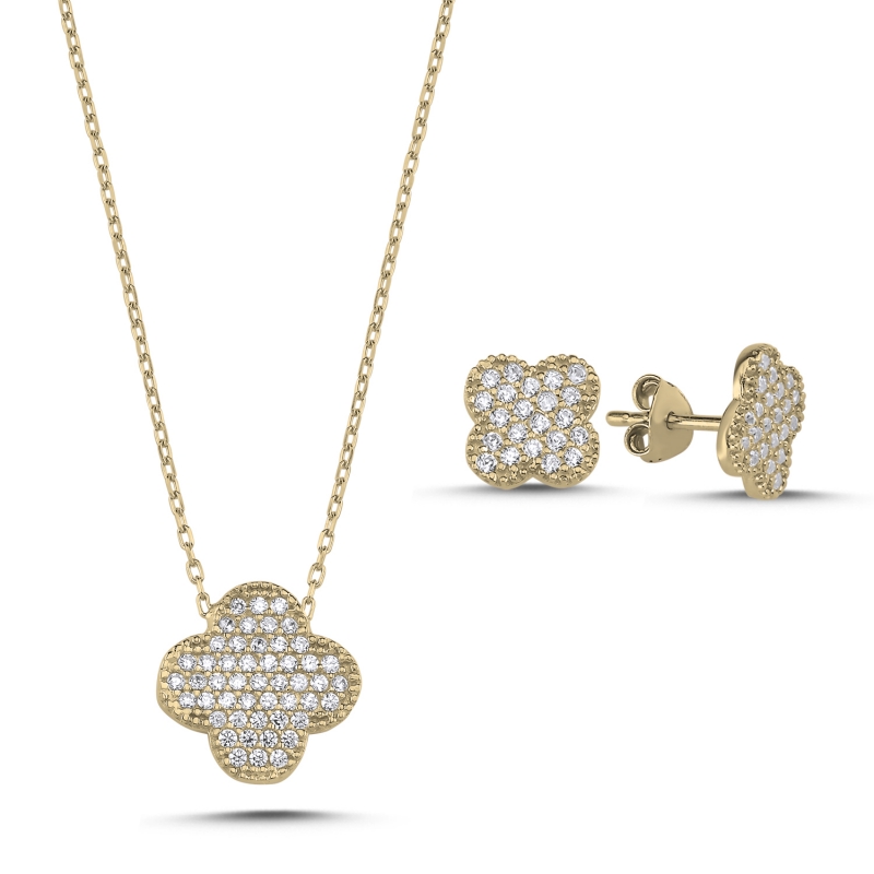 Quatrefoil%20CZ%20Set-Gold%20Plated