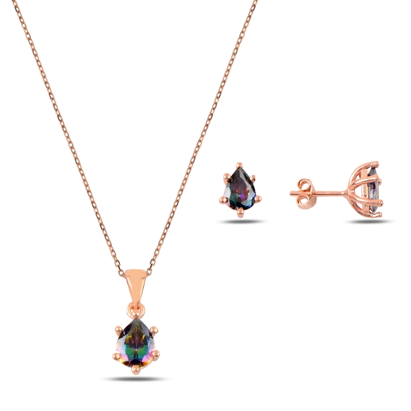 Drop%20Mystic%20Topaz%20CZ%20Solitaire%20Set-Rose%20Gold%20Plated