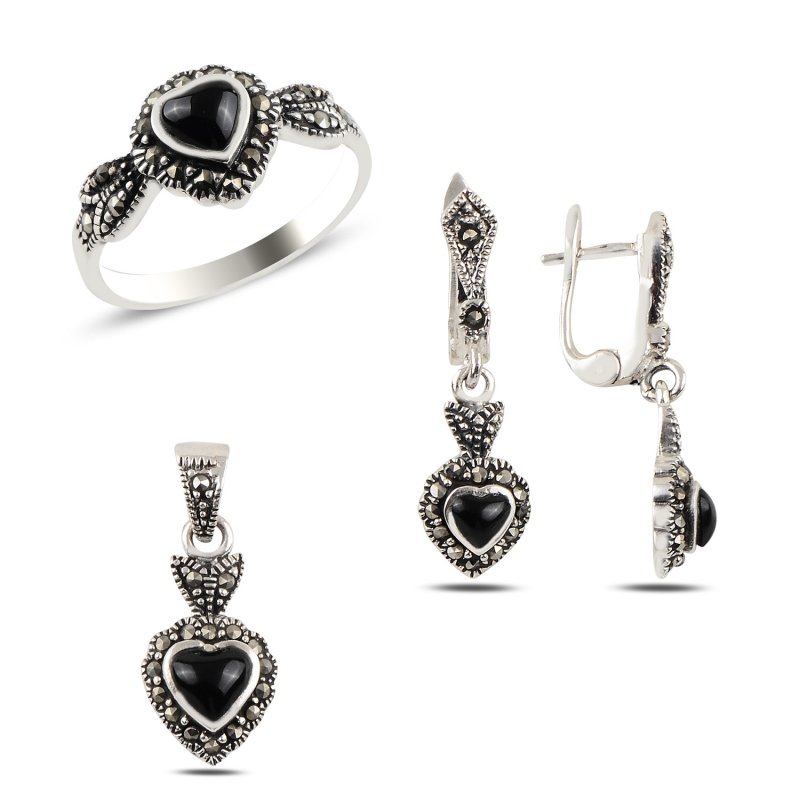 Oniks%20&%20Marcasite%20Set